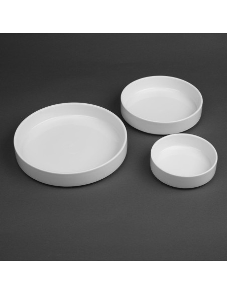 Ramequins empilables Olympia Whiteware 270mm - lot de 4