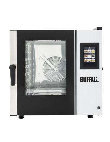 Four mixte Buffalo 7 x GN 1/1 - 7,2 kW, écran tactile