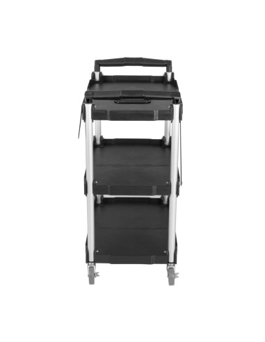 Chariot pliant Vogue 3 niveaux noir - 128 kg - 835x645x405 mm