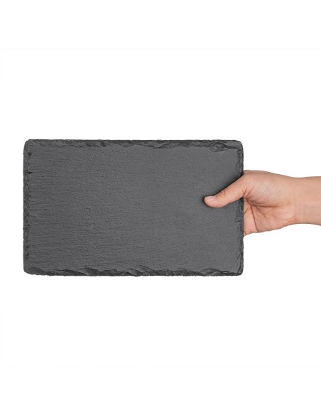 Plateaux ardoise naturelle Olympia GN1/4 - lot de 2