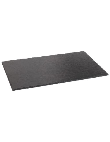 Plateaux ardoise naturelle Olympia GN1/4 - lot de 2