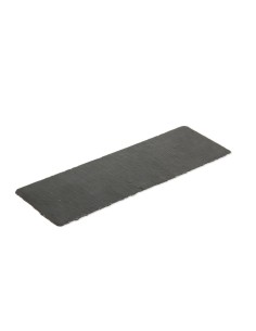 Plateau de présentation en ardoise Olympia 300x100 mm - lot de 4