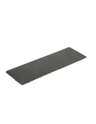 Plateau de présentation en ardoise Olympia 300x100 mm - lot de 4