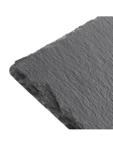 Plateau de présentation en ardoise Olympia 300x100 mm - lot de 4