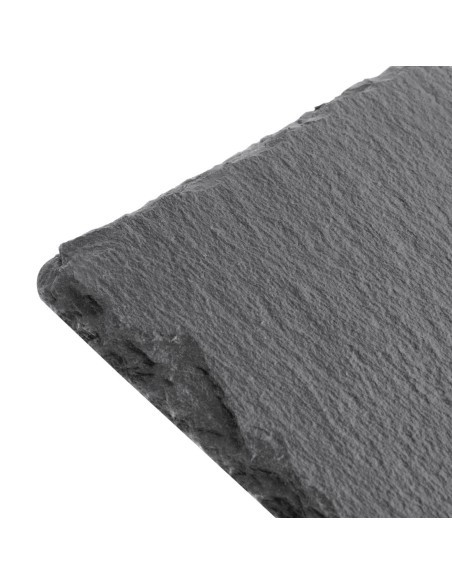 Plateau de présentation en ardoise Olympia 300x100 mm - lot de 4