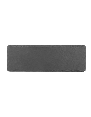 Plateau de présentation en ardoise Olympia 300x100 mm - lot de 4