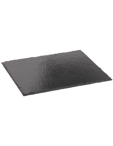 Plateaux ardoise naturelle Olympia GN1/3 - lot de 2