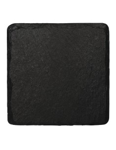 Plateau d'ardoise Olympia 130x130 mm - lot de 4