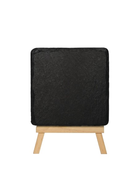 Plateau d'ardoise Olympia 130x130 mm - lot de 4