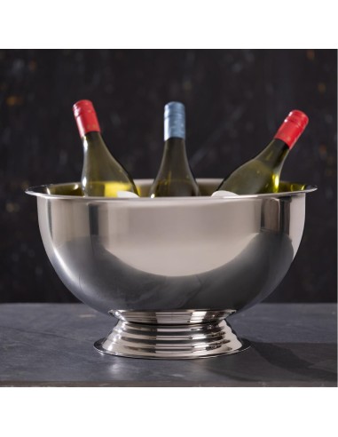 Seau à champagne Olympia 12L - Inox miroir