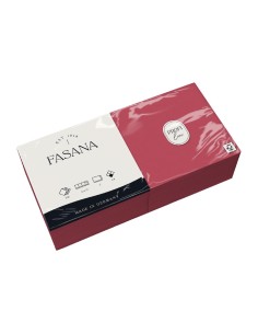 Serviettes Lunch bordeaux Fasana 2 plis 330 mm - 1500 pcs 2
