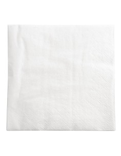 Serviettes cocktail blanches 2 plis Fasana 240mm - Lot 1500