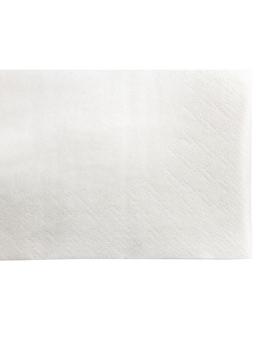 Serviettes cocktail blanches 2 plis Fasana 240mm - Lot 1500