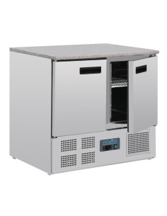 Table réfrigérée Polar 240L plan marbre - 2 portes 2