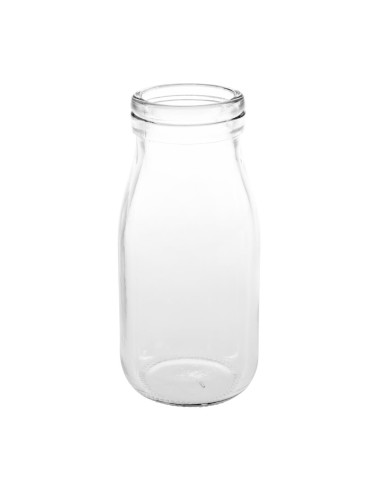 Mini bouteilles de lait en verre Olympia 200 ml - lot de 12