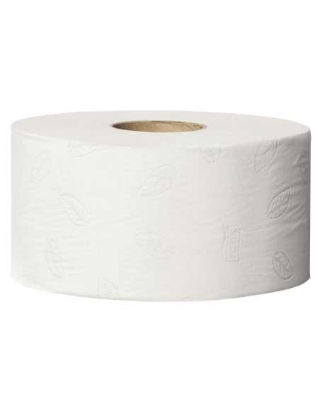 Papier toilette 2 plis Mini Jumbo Tork 170m - lot de 12