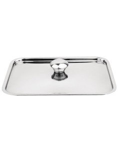 Couvercle inox CL188 Olympia - 150x100 mm