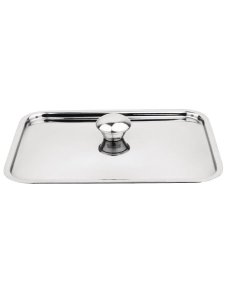 Couvercle inox CL188 Olympia - 150x100 mm