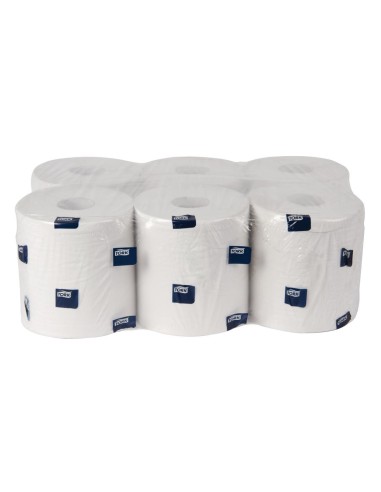Bobines blanches Tork 160m - Lot de 6