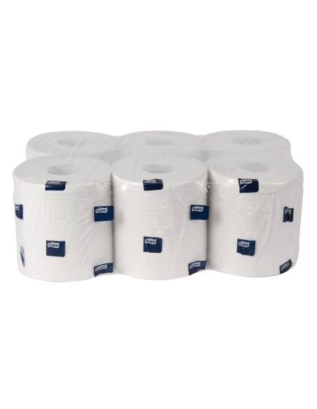 Bobines blanches Tork 160m - Lot de 6