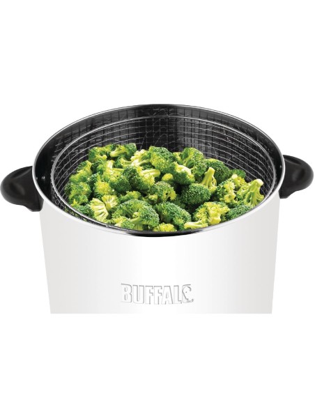 Cuiseur vapeur Buffalo 6L - Inox 1000W