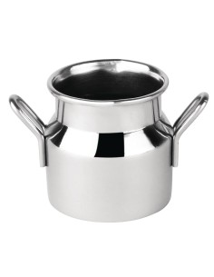 Mini bidon à lait inox Olympia 60ml - Carafe professionnelle