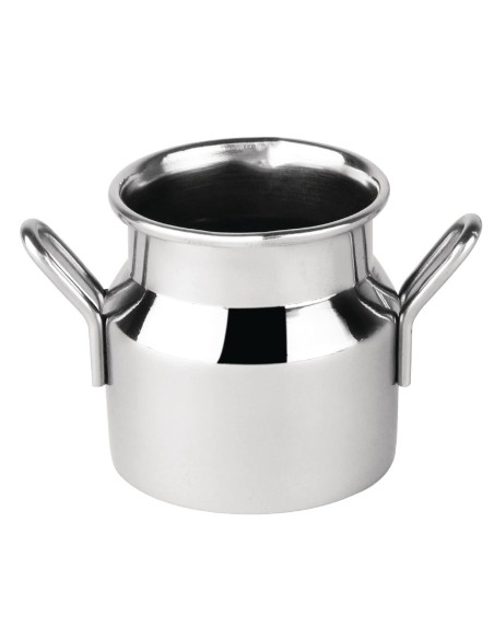 Mini bidon à lait inox Olympia 60ml - Carafe professionnelle