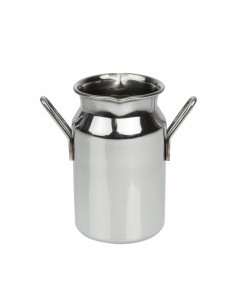 Mini bidon à lait inox Olympia 120 ml - élégant et pratique
