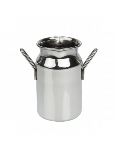 Mini bidon à lait inox Olympia 120 ml - élégant et pratique