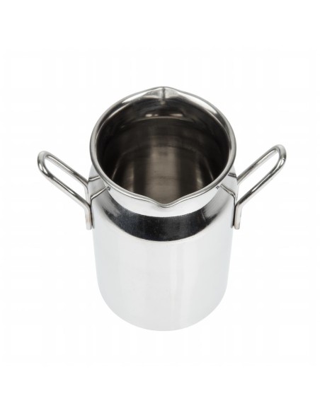 Mini bidon à lait inox Olympia 120 ml - élégant et pratique