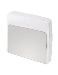 Porte-serviettes inox carré Olympia - 120x150 mm 2