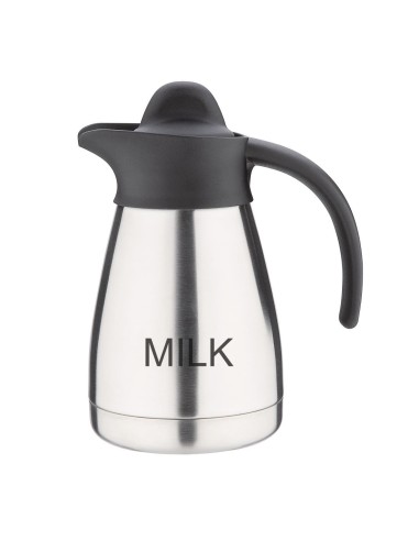 Pichet isotherme à lait Olympia 500 ml - inox