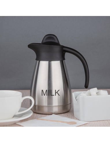Pichet isotherme à lait Olympia 500 ml - inox