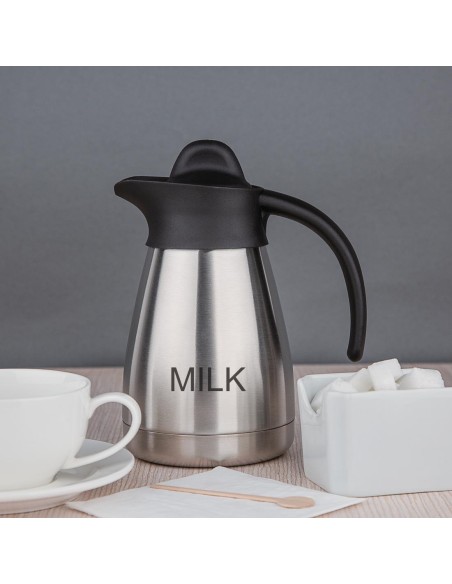 Pichet isotherme à lait Olympia 500 ml - inox