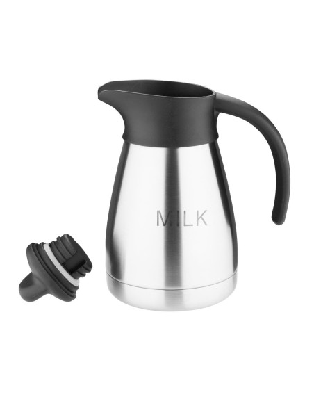 Pichet isotherme à lait Olympia 500 ml - inox