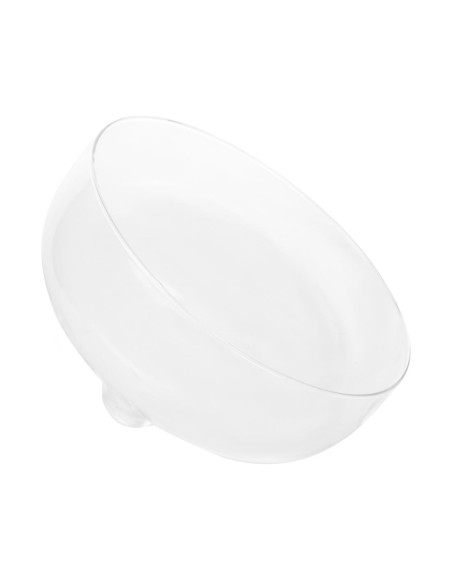 Cloche en verre 260mm - visibilité 360° et fraîcheur