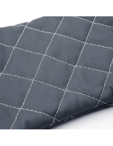 Moufle ignifuge Vogue anthracite 430 mm - protection jusqu'au coude