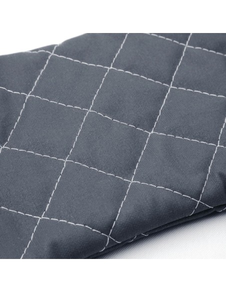 Moufle ignifuge Vogue anthracite 430 mm - protection jusqu'au coude