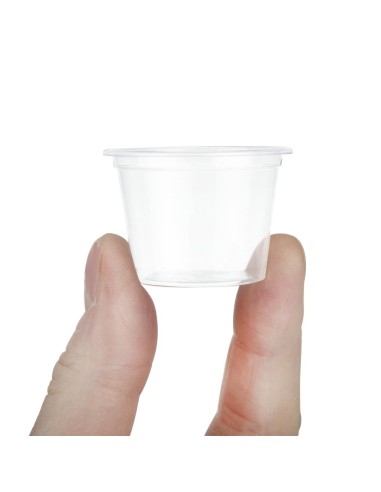 Pots à sauce compostables Vegware 28 ml - Lot 5000