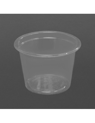 Pots à sauce compostables Vegware 28 ml - Lot 5000