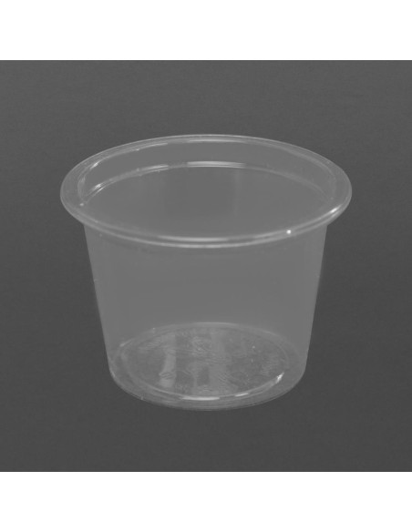 Pots à sauce compostables Vegware 28 ml - Lot 5000