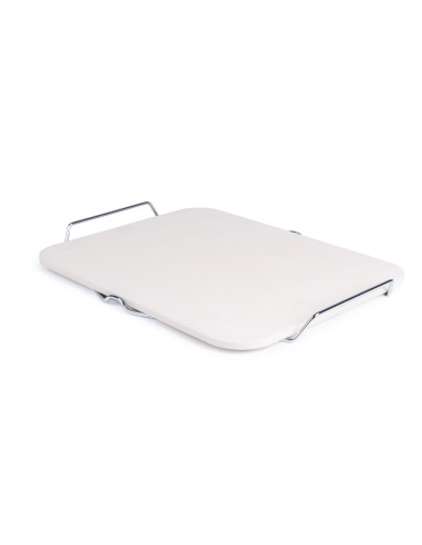 Pierre à pizza rectangulaire Eddingtons - 380x305 mm