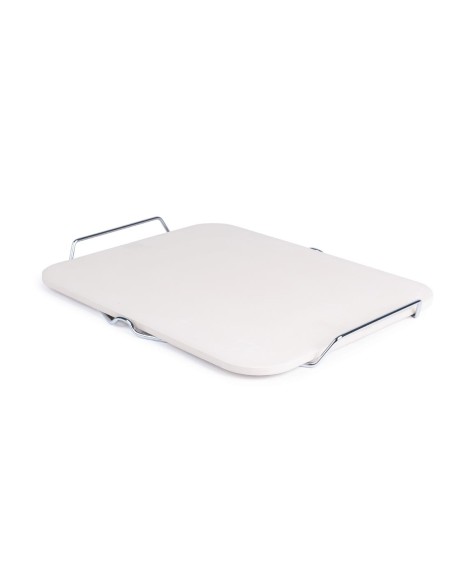 Pierre à pizza rectangulaire Eddingtons - 380x305 mm