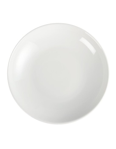Assiettes creuses Olympia Whiteware 260mm - lot de 6