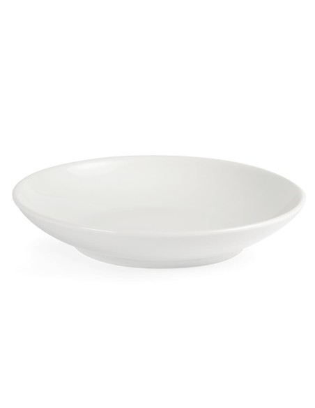 Assiettes creuses Olympia Whiteware 260mm - lot de 6