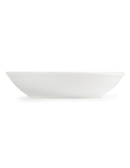 Assiettes creuses Olympia Whiteware 205mm - lot de 6
