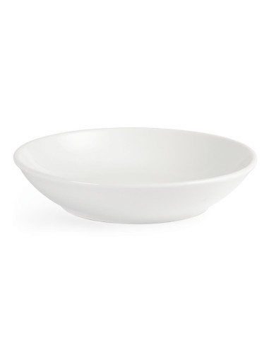 Assiettes creuses Olympia Whiteware 205mm - lot de 6
