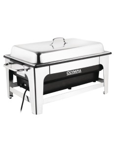 Chafing dish électrique Olympia 13,5 L - inox
