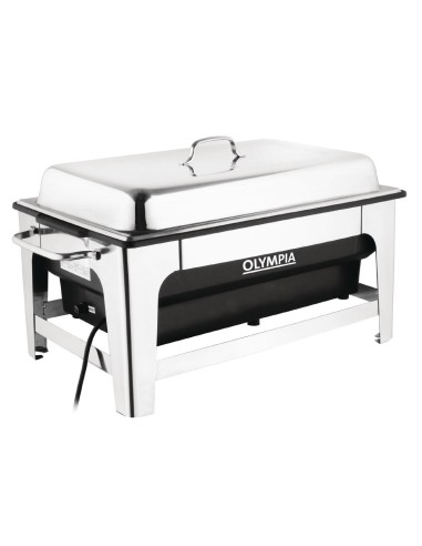 Chafing dish électrique Olympia 13,5 L - inox