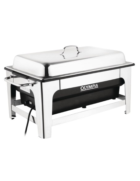 Chafing dish électrique Olympia 13,5 L - inox